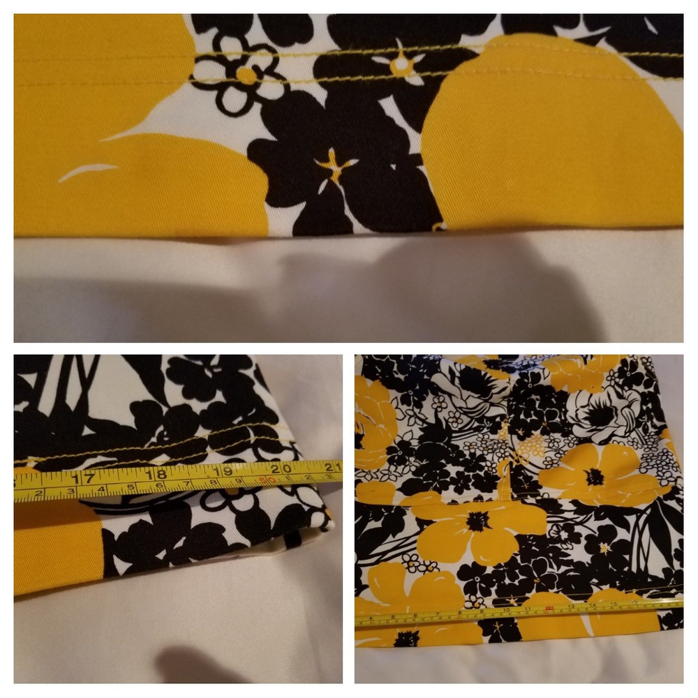 Carlisle Bright floral cotton skirt Size 12 - Picture 2 of 7